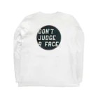 ___faceのDJAF t-shirts type A ロングスリーブTシャツの裏面