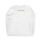 MISAKI MATSUMOTOのセンター分け Long Sleeve T-Shirt :back