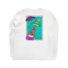 What's Up BoysのPizza Lover Long Sleeve T-Shirt :back