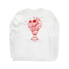 cocoliyのふるーついるかちゃんパフェ Long Sleeve T-Shirt :back