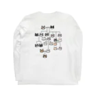 けんち蛍のにゃん系図 Long Sleeve T-Shirt :back