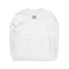 HASSAKUのはっさくの似顔絵ロンT(2589) Long Sleeve T-Shirt :back