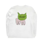 ヨロスーのPicture cat Long Sleeve T-Shirt :back