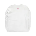 松や SUZURI店のSAKURA FUBUKI Long Sleeve T-Shirt :back