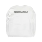 HEROバリアフリープロレスのHERO立体ロゴ Long Sleeve T-Shirt :back