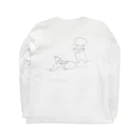 まるのゆきあそび Long Sleeve T-Shirt :back