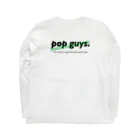 pop guysのpop guys ロングスリーブTシャツの裏面