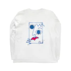 ヘンテコTのPiソカ　 Long Sleeve T-Shirt :back