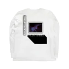 BONEのBONE glitch Long Sleeve T-Shirt :back