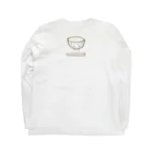 ひよこのもり工房の【復刻】ひよこめし（2010）茶色 Long Sleeve T-Shirt :back