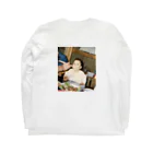 マナティですワの昔懐かしマナティの。 Long Sleeve T-Shirt :back