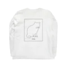 - NNSS -の猫-NNSS-2020"nekosen" ロングスリーブTシャツの裏面