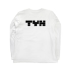 mononoteのTYHコマワリ／BK Long Sleeve T-Shirt :back