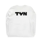 mononoteのTYHコマワリ／BK Long Sleeve T-Shirt :back