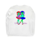 k.chubbyのcrazygirlロンT Long Sleeve T-Shirt :back