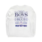 なー＠No.169のBOYS IN BLUE 2020（B) Long Sleeve T-Shirt :back