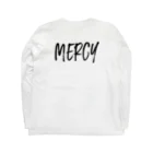 mercy_graceのバックプリント ロングスリーブTシャツの裏面