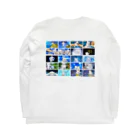 くまきちショップやさんの眠れない TO NIGHT Long Sleeve T-Shirt :back