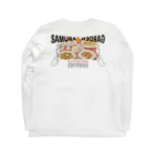 Samurai GardenサムライガーデンのKung pao noodleクンパオチキンヌードル Long Sleeve T-Shirt :back