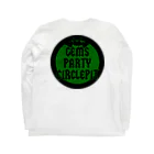 GPCPメーワクSHOPのGPCP CIRCLE LOGO D.GREEN ロングスリーブTシャツの裏面