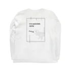 Mon petit Loupの怪獣Tシャツ Long Sleeve T-Shirt :back