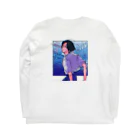 好都のセンターパートの彼 Long Sleeve T-Shirt :back