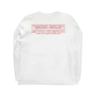 CHACOAL GRILLED CHIKENZ ShopのCACOAL GRILLED CHICKENZ_ST Long Sleeve T-Shirt :back