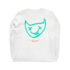 ヒトシオムSHOPのフィンランドねこ？ええ色ver. Long Sleeve T-Shirt :back