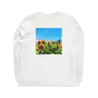 Sunny's shopのSunny's with sunflowers Long Sleeve T-Shirt :back