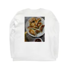 memephotoの餃子T🥟 ロングスリーブTシャツの裏面