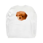 ぶぅちょろ🐶🐻🧡のめいちゃん顔 ロングスリーブTシャツの裏面