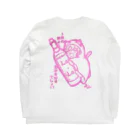 ピヨピヨのLaLaオリジナル Long Sleeve T-Shirt :back