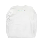 yajicongoodayの漕ぐ男 Long Sleeve T-Shirt :back