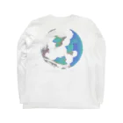 ミメイの地球🌏 ロングスリーブTシャツの裏面