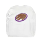 Ms Amaryllis のMs Amaryllis vintage circle logo Long Sleeve T-Shirt :back