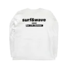 surf & waveのsurf&wave 롱 슬리브 티셔츠の裏面