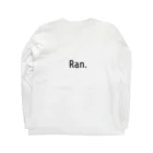 Ran.のoneday ロングスリーブTシャツの裏面