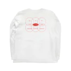 toyaのNOHF ロンT赤 Long Sleeve T-Shirt :back