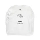 あけたらしろめのOh Yeah ロングスリーブTシャツの裏面