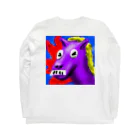 Fuck , The Myheroのhorse Long Sleeve T-Shirt :back