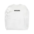 MOGURAのアストロもぐら ロングスリーブTシャツの裏面