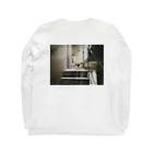 やることないののタタミは茶白ねこ2 Long Sleeve T-Shirt :back