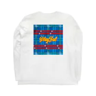 PLAYFULの琉球絣 Long Sleeve T-Shirt :back