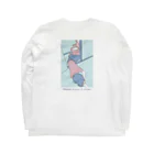 Rereadの【トイレで寝るのは一石三鳥？】 Long Sleeve T-Shirt :back