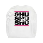 SHUSHUSHUの『シュシュシュの娘』グッズ ロングスリーブTシャツの裏面