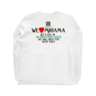 catmanjohn〜猫男じょんのWE LOVE MIHAMA〜すべての空き家に灯りをつけたいんです ロングスリーブTシャツの裏面