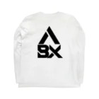 ABAX DIAMOND co.のABAX DIAMOND co.　ロンT space logo Long Sleeve T-Shirt :back