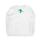 703Factory(セブンオースリーファクトリー)の起点・糸魚川  運命の道バージョン Long Sleeve T-Shirt :back