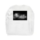 yukie murakamiの呼吸（モノクロ）フロント Long Sleeve T-Shirt :back