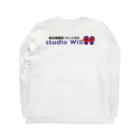 総合格闘技・フィットネス studio Willのstudio Will×INGRID ロングスリーブTシャツ_B2 ロングスリーブTシャツの裏面